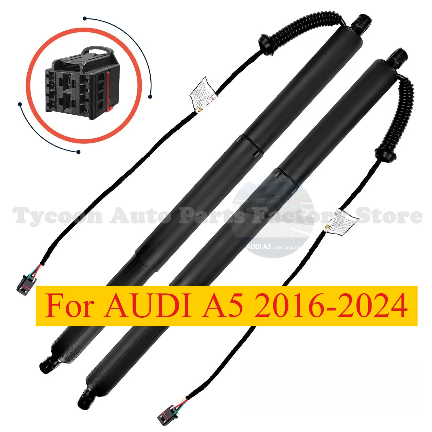 Electric Tailgate Strut 8W8827851 For AUDI A5 2016-2024 Left Right Set Car Lift Support
Electric Tailgate Strut 8W8827851 For AUDI A5 2016-2024 Left Right Set Car Lift Support