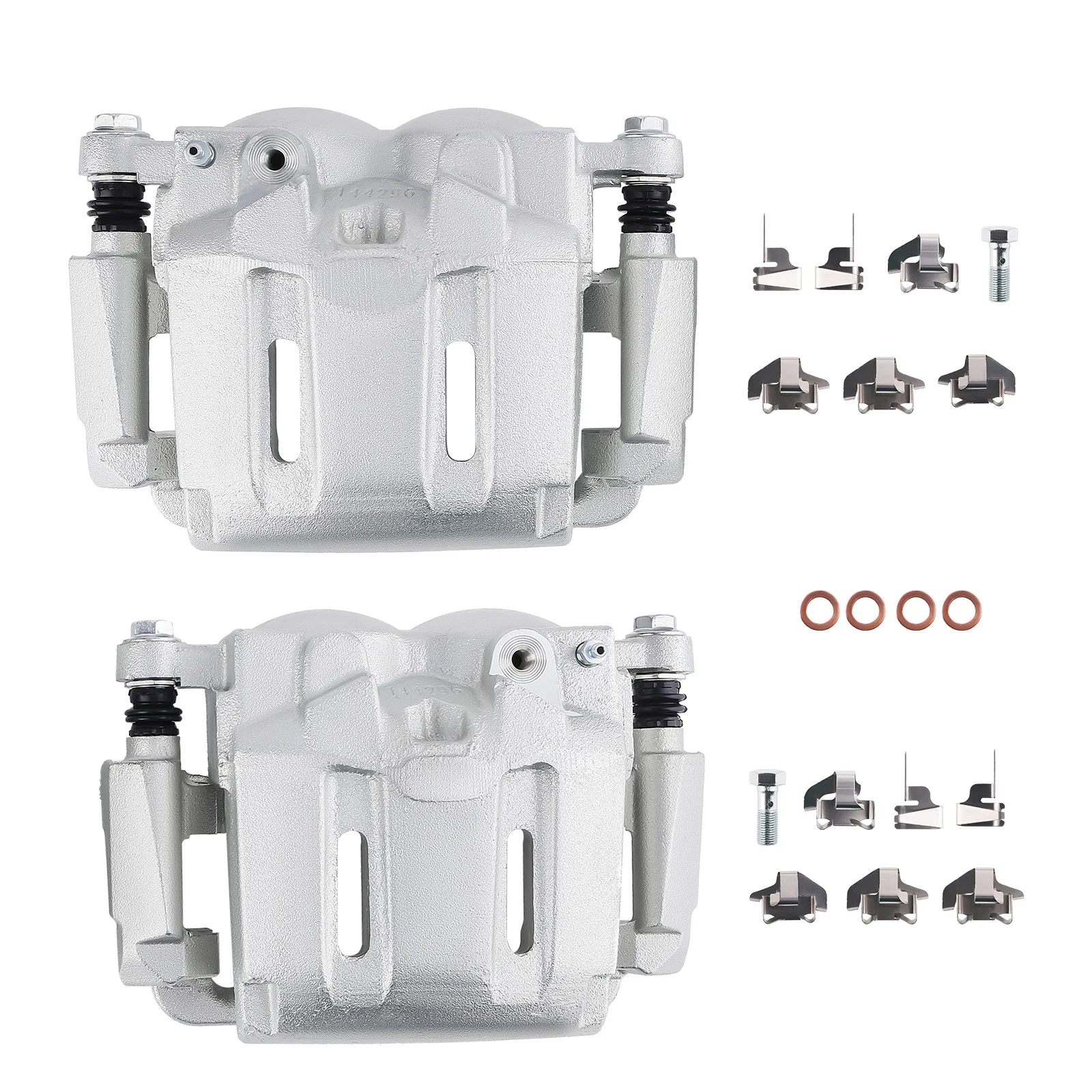 Front L&R Brake Caliper w/ Bracket for Ford F-350 Super Duty 2005-2012 FRC1190
Front L&R Brake Caliper w/ Bracket for Ford F-350 Super Duty 2005-2012 FRC1190