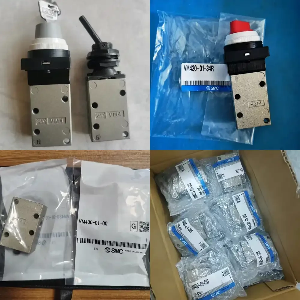 SMC Original 3 Port Mechanical Valve VM430-01-00 Pneumatic Manual Valve,Button-rotary Control Valve,pneumatic Parts
SMC Original 3 Port Mechanical Valve VM430-01-00 Pneumatic Manual Valve,Button-rotary Control Valve,pneumatic Parts