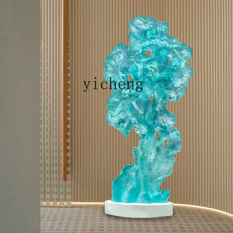 BB Transparent resin large floor-to-ceiling Taihu stone ornament soft decoration crystal sculpture
BB Transparent resin large floor-to-ceiling Taihu stone ornament soft decoration crystal sculpture