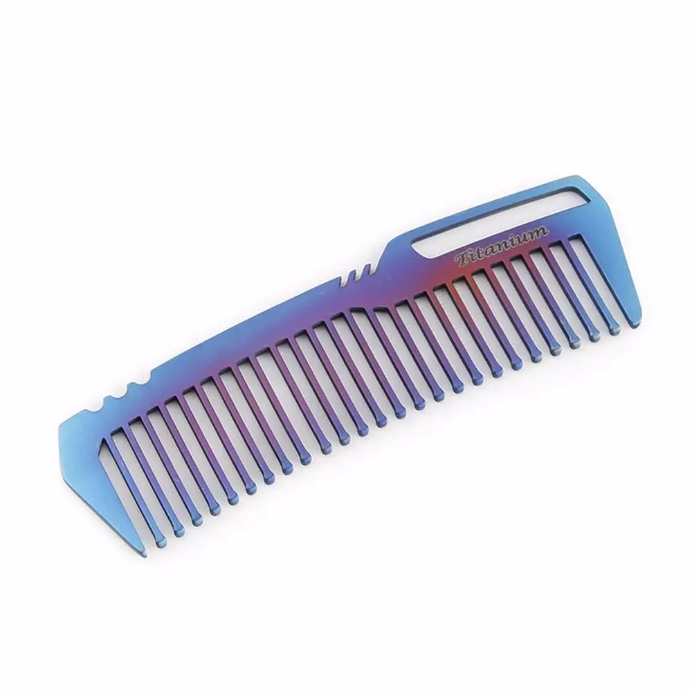 Mini Portable Outdoor Tools Anti-static Outdoor Accessories Titanium Pocket Titanium Comb EDC Gear Combs Comb Hair Combs
Mini Portable Outdoor Tools Anti-static Outdoor Accessories Titanium Pocket Titanium Comb EDC Gear Combs Comb Hair Combs