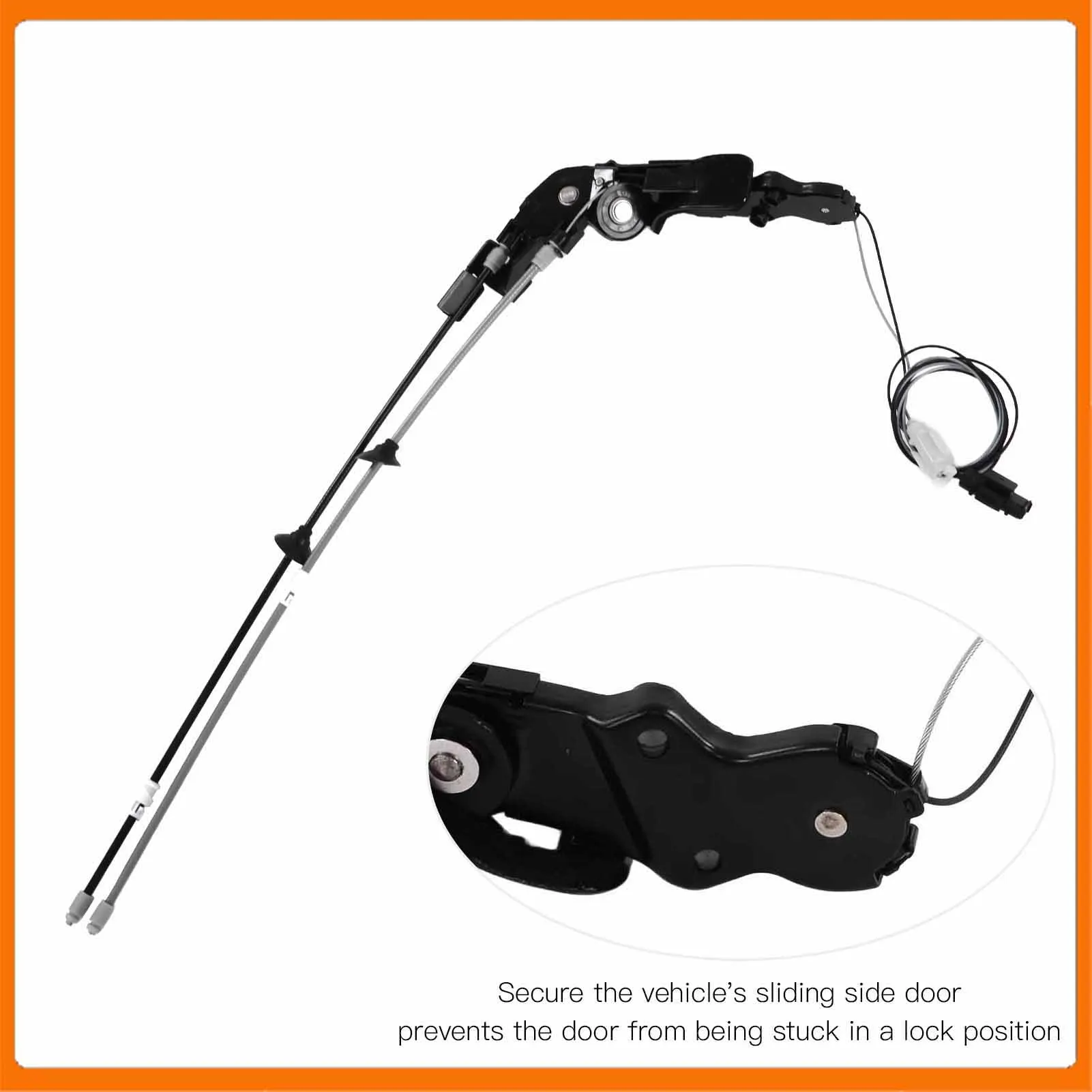 85620‑08052 Power Sliding Door Cable Kit 85620‑08052 Door Spool Control Cable Car Accessories Replacement for Sienna 04‑10
85620‑08052 Power Sliding Door Cable Kit 85620‑08052 Door Spool Control Cable Car Accessories Replacement for Sienna 04‑10