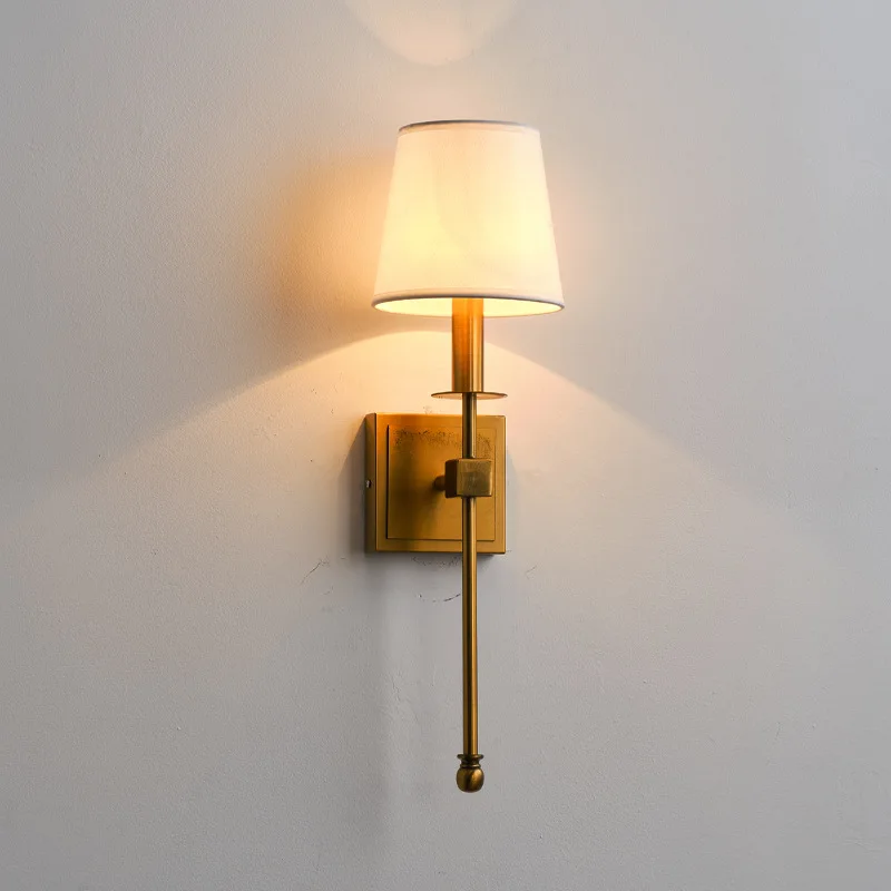 American Minimalist Wall Lamp Fabric Iron Living Wall Decoration Lamp Creative Bedroom Bedside Study Reading Lighting
American Minimalist Wall Lamp Fabric Iron Living Wall Decoration Lamp Creative Bedroom Bedside Study Reading Lighting