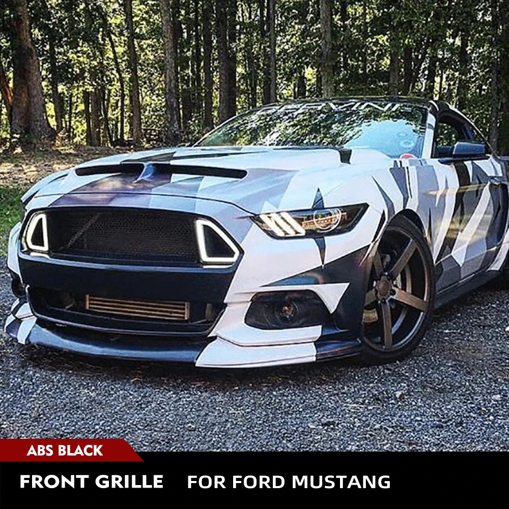 Для Ford Mustang 2015-2017 ABS матовая черная решетка передняя решетка белого цвета автомобильная передняя решетка центральная решетка гоночные обвесы
Для Ford Mustang 2015-2017 ABS матовая черная решетка передняя решетка белого цвета автомобильная передняя решетка центральная решетка гоночные обвесы