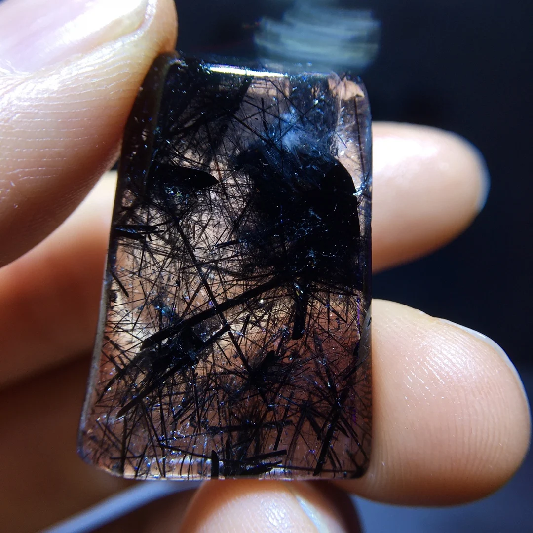Natural Black Rutilated Quartz Pendant Rectangle Rutilated Quartz Jewelry 30.4/20.4/5.7mm Women Brazil AAAAAAA
Natural Black Rutilated Quartz Pendant Rectangle Rutilated Quartz Jewelry 30.4/20.4/5.7mm Women Brazil AAAAAAA