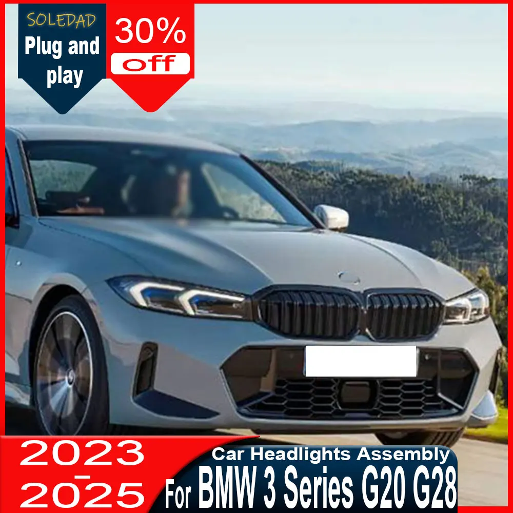 Car Headlights For BMW G20 G28 2022 2023 2024 320i 3 Series Headlight LED Laser Head Lamp LED DRL Signal auto Accessories
Car Headlights For BMW G20 G28 2022 2023 2024 320i 3 Series Headlight LED Laser Head Lamp LED DRL Signal auto Accessories