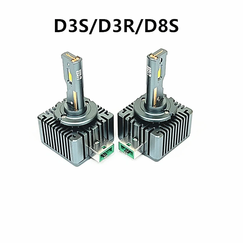 D3S D3R D8 LED Headlight bulb 6000K high-low beam HID lossless upgrade LED light D3S D3R D8 LDE
D3S D3R D8 LED Headlight bulb 6000K high-low beam HID lossless upgrade LED light D3S D3R D8 LDE