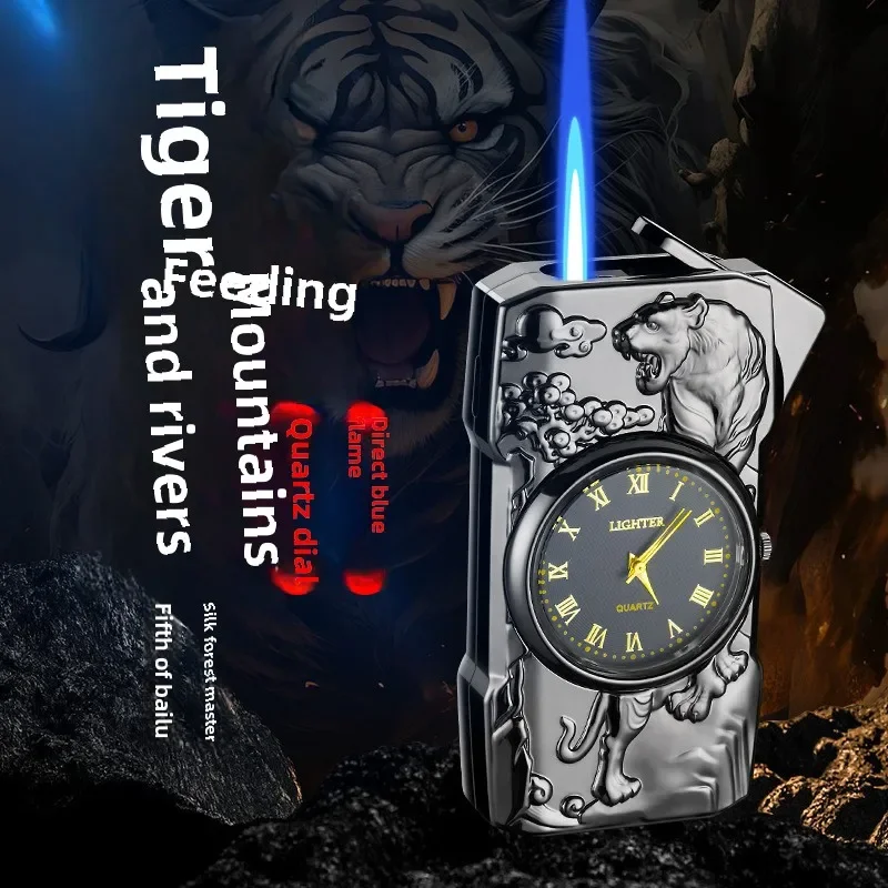 Metal High-end 3D Carved Texture Lighter Windproof Direct Spray Blue Flame Recyclable Inflatable Lighter Cigarette Accessories
Metal High-end 3D Carved Texture Lighter Windproof Direct Spray Blue Flame Recyclable Inflatable Lighter Cigarette Accessories