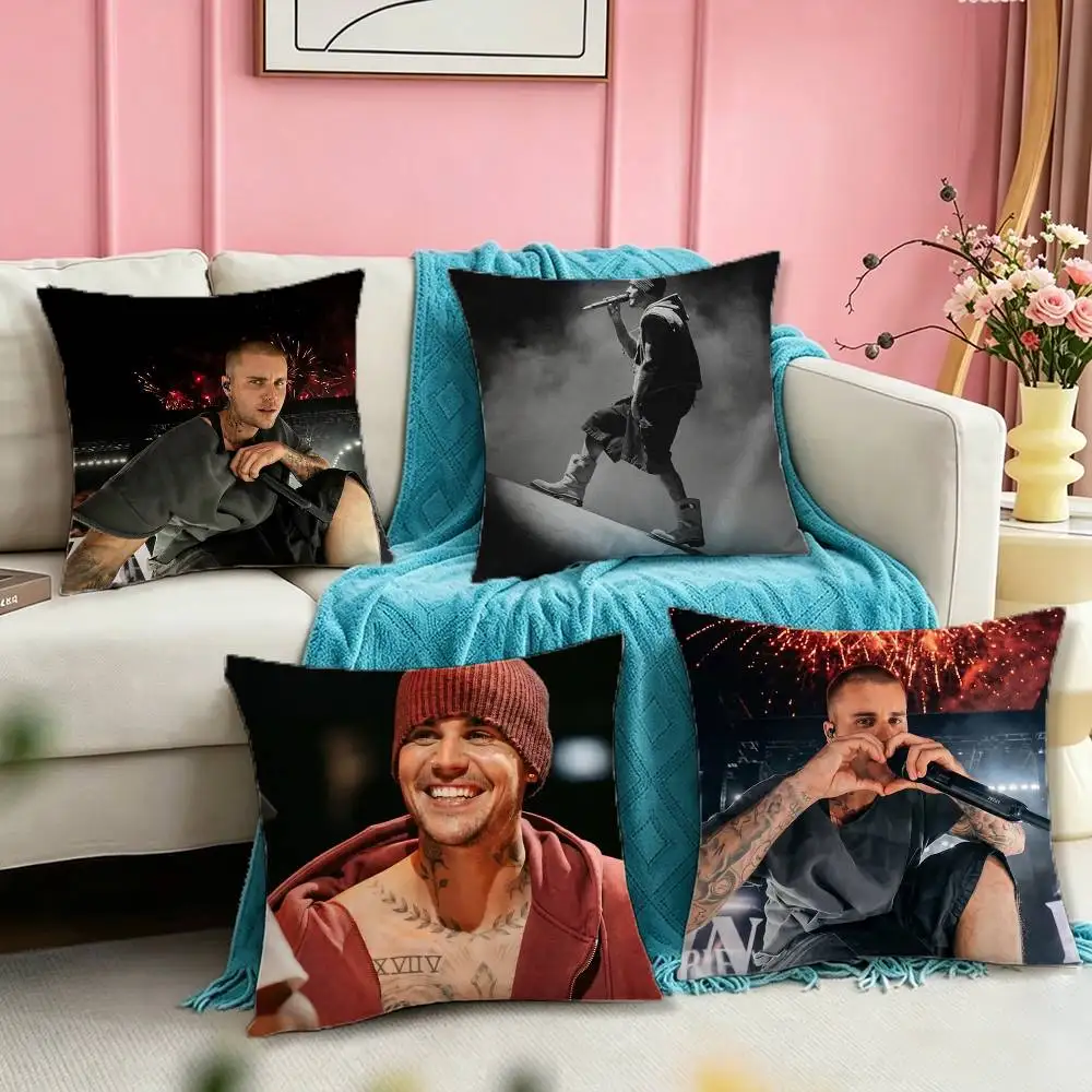 J-Justin Bieber Coachella Square Double-Sided printed Pillow Case Bedroom Bedside Pillow Sofa Cushion Cover
J-Justin Bieber Coachella Square Double-Sided printed Pillow Case Bedroom Bedside Pillow Sofa Cushion Cover