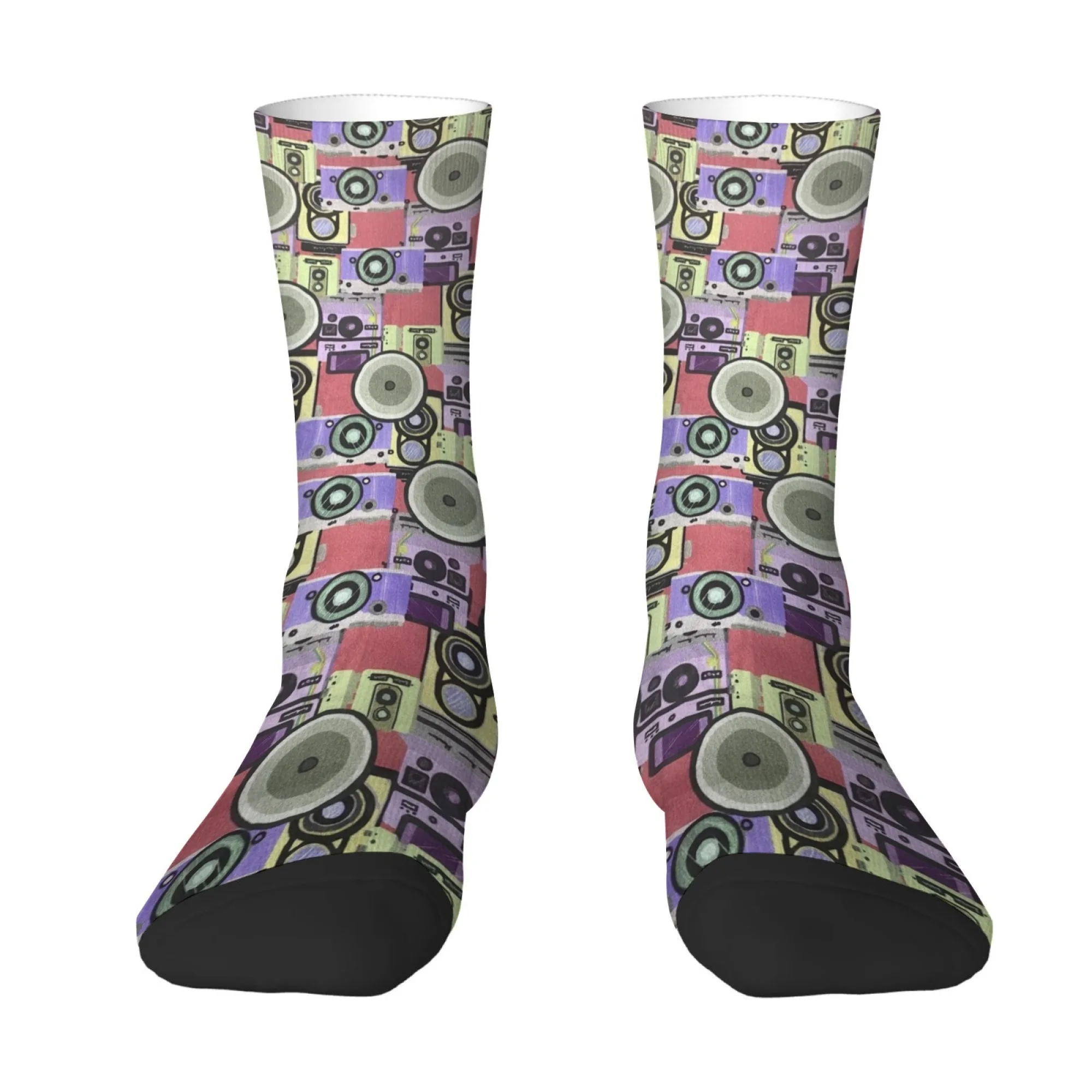 Retro Music CD Print Men's Socks Comfortable and Soft Against The Skin Socks Street Quirky Harajuku Style Print Men's Socks
Retro Music CD Print Men's Socks Comfortable and Soft Against The Skin Socks Street Quirky Harajuku Style Print Men's Socks