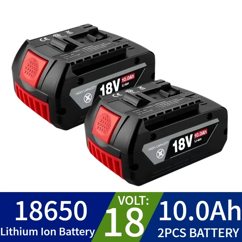 For Bosch 18V power tool battery⚠18650 lithium-ion rechargeable battery pack replaceable GBA 18V 2.0/5.0AhProCORE18V 4.0/8.0Ah
For Bosch 18V power tool battery⚠18650 lithium-ion rechargeable battery pack replaceable GBA 18V 2.0/5.0AhProCORE18V 4.0/8.0Ah