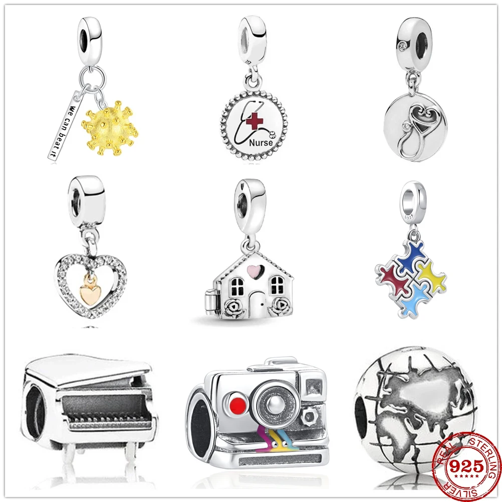 2023 New Doctor House Enjoy Life House Football Pandora Dangle Beads fit Original Charms Silver 925 Bracelet DIY Women Jewelry
2023 New Doctor House Enjoy Life House Football Pandora Dangle Beads fit Original Charms Silver 925 Bracelet DIY Women Jewelry