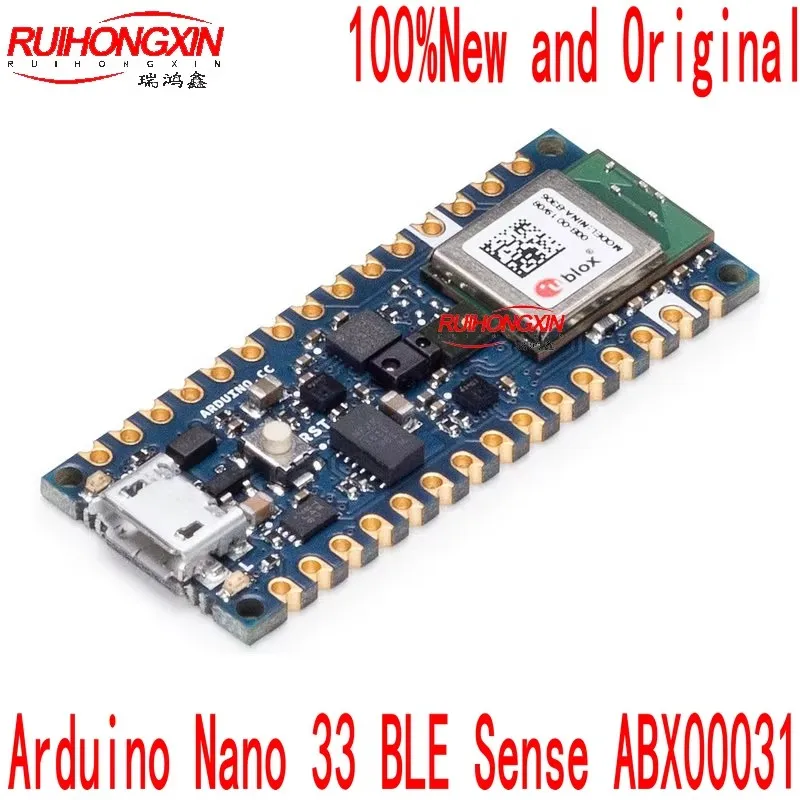 Arduino Nano 33 BLE Sense ABX00031 Development board 100%New and Original
Arduino Nano 33 BLE Sense ABX00031 Development board 100%New and Original