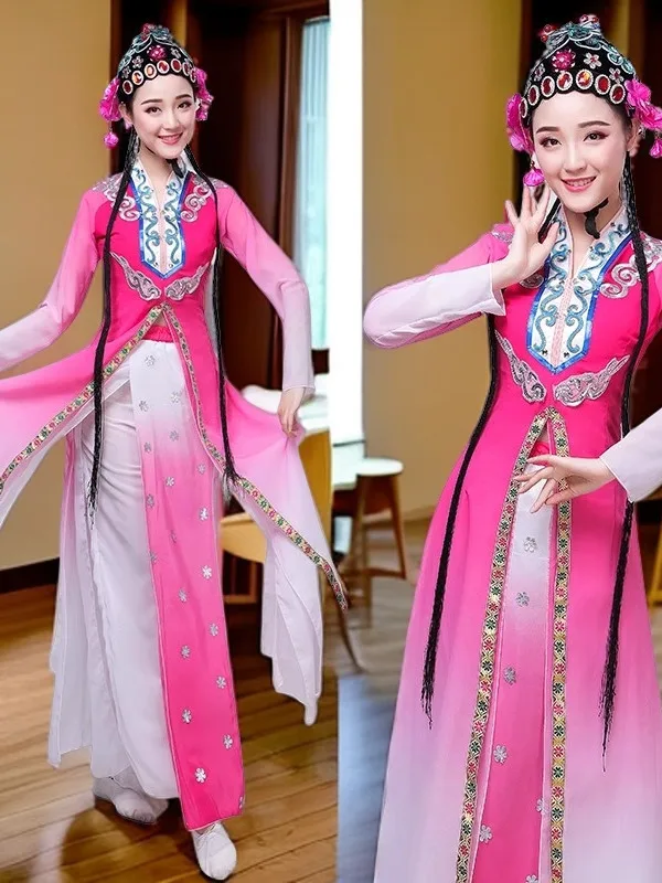 New Pink Ink Flower Dan Performance Costume Kunqu Opera Pear Blossom Dance Beijing Opera Stage Performance Costume
New Pink Ink Flower Dan Performance Costume Kunqu Opera Pear Blossom Dance Beijing Opera Stage Performance Costume