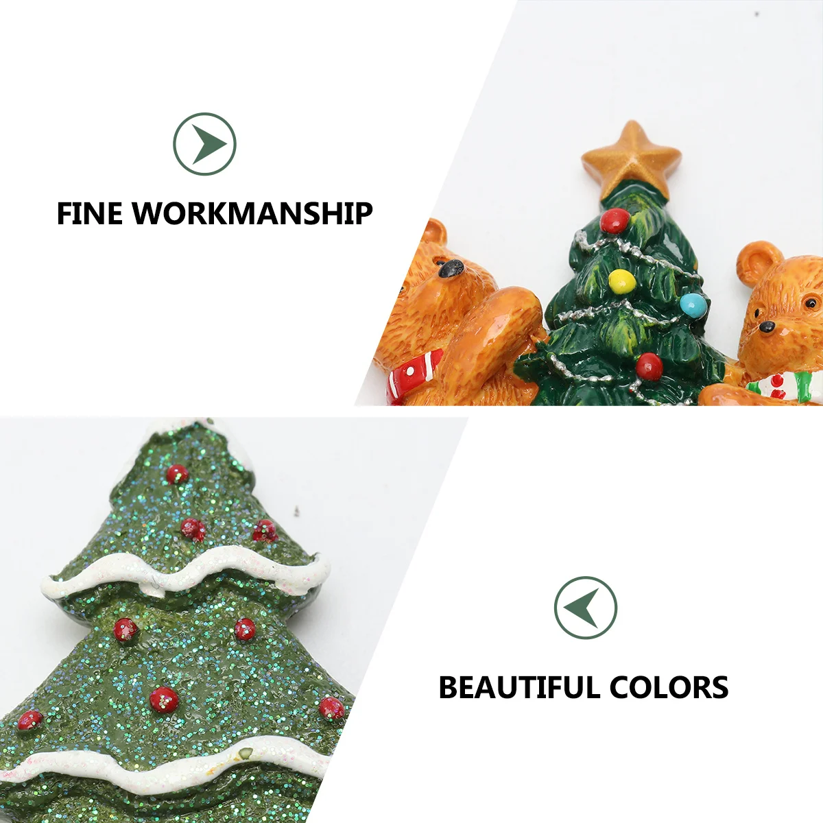 5Pcs Refrigerator Magnets Adorable Ornament Resin Craft Material for DIY Jewelry Pendant Decor Christmas Decoration
5Pcs Refrigerator Magnets Adorable Ornament Resin Craft Material for DIY Jewelry Pendant Decor Christmas Decoration