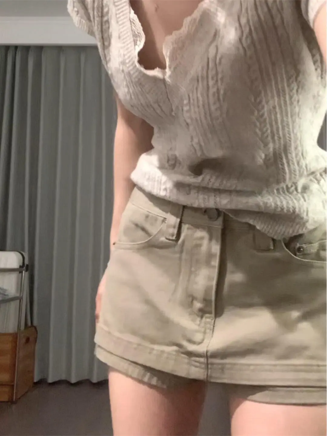 Washed out American Khaki Shorts Women's Summer Slimming Casual High Waist Denim Skirt Pants High Elasticity Comfortable Cotton
Washed out American Khaki Shorts Women's Summer Slimming Casual High Waist Denim Skirt Pants High Elasticity Comfortable Cotton