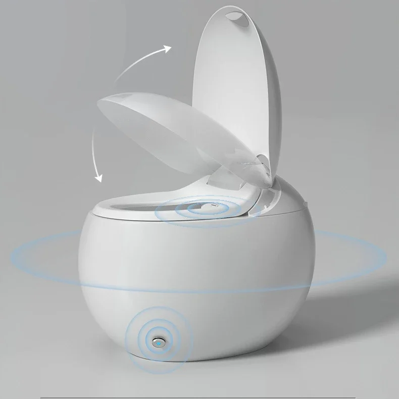 Egg-shaped Smart Toilet Fully Automatic Without Water Pressure Limit Small Apartment Short Siphon Toilet
Egg-shaped Smart Toilet Fully Automatic Without Water Pressure Limit Small Apartment Short Siphon Toilet