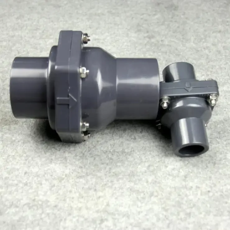 PVC non-return Valve 50MM inner Plastic Flap Check DN25 DN32 DN40 DN50 Valve Universal vertical horizontal
PVC non-return Valve 50MM inner Plastic Flap Check DN25 DN32 DN40 DN50 Valve Universal vertical horizontal