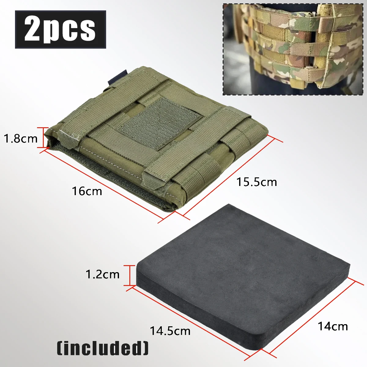 Тактический чехол с боковой пластиной для жилета JPC2.0 AVS Molle, камуфляжный боковой чехол для охоты 35107, мягкая противоударная петля с крючком
Тактический чехол с боковой пластиной для жилета JPC2.0 AVS Molle, камуфляжный боковой чехол для охоты 35107, мягкая противоударная петля с крючком