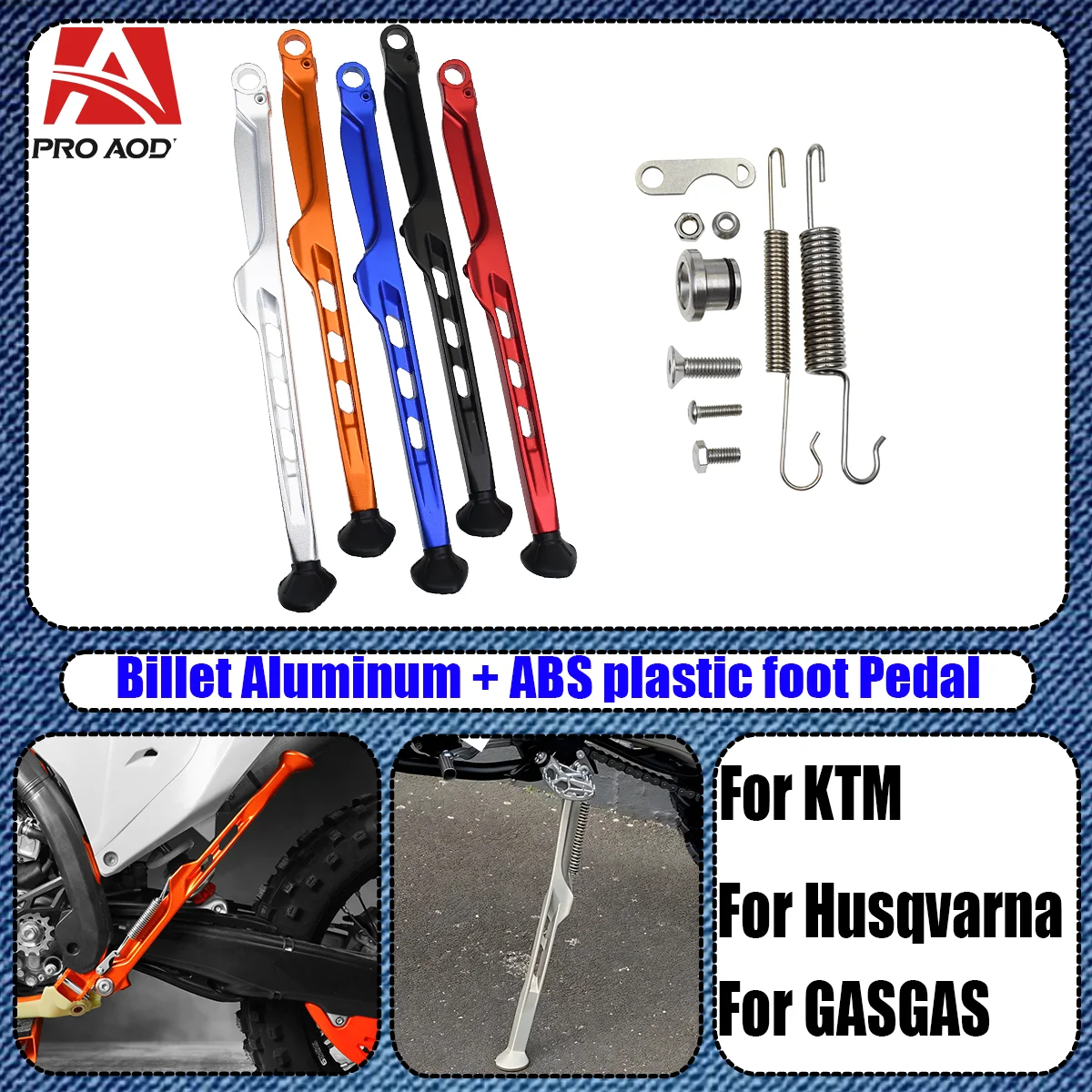 For KTM XCW XCF XCFW EXC EXC EXCF 150-450 500 530 Husqvarna TE FEXC Motorcycle Parking Side Stand Kickstand With Spring Kit
For KTM XCW XCF XCFW EXC EXC EXCF 150-450 500 530 Husqvarna TE FEXC Motorcycle Parking Side Stand Kickstand With Spring Kit