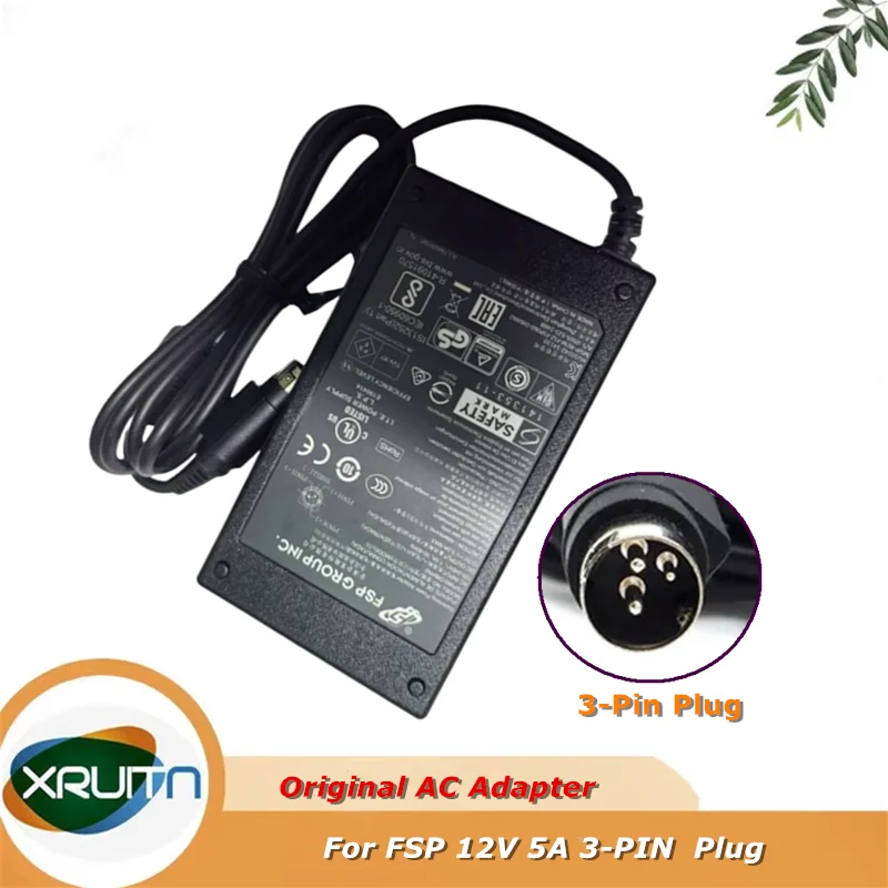 Original FSP060-DIBAN2 FSP 12V 5A 3-PIN (Din) AC Adapter Charger 60W Power Supply
Original FSP060-DIBAN2 FSP 12V 5A 3-PIN (Din) AC Adapter Charger 60W Power Supply