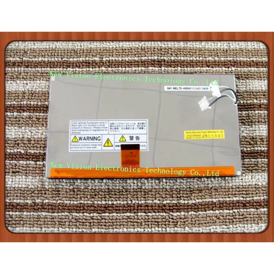 LTA070B646A LTA070B1R0A New Original 7 Inch LCD Panel Display
LTA070B646A LTA070B1R0A New Original 7 Inch LCD Panel Display
