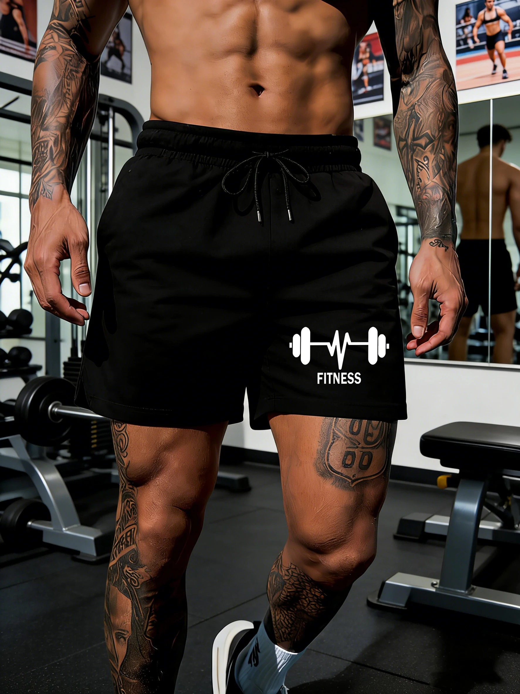 Fitness Barbell Creative Print Men'S Shorts Elasticity Swimming Trunks Man Summer Gym Short Pants Loose Unisex Wide Leg Clothing
Fitness Barbell Creative Print Men'S Shorts Elasticity Swimming Trunks Man Summer Gym Short Pants Loose Unisex Wide Leg Clothing