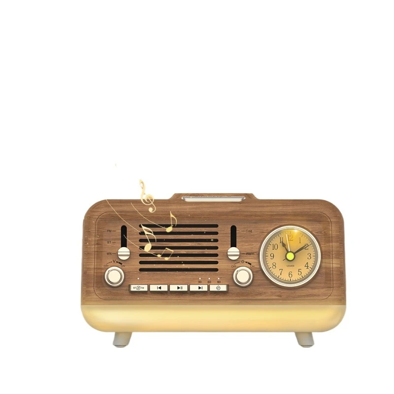 Smart Home Products Wood Nature Soothing Sound White Noise Machine Alarm Clock with Wireless Charging
Smart Home Products Wood Nature Soothing Sound White Noise Machine Alarm Clock with Wireless Charging
