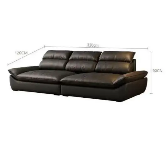 Italian style, light luxury, straight row modern extremely leather lazy, the whole set of leave in sofa living room
Italian style, light luxury, straight row modern extremely leather lazy, the whole set of leave in sofa living room