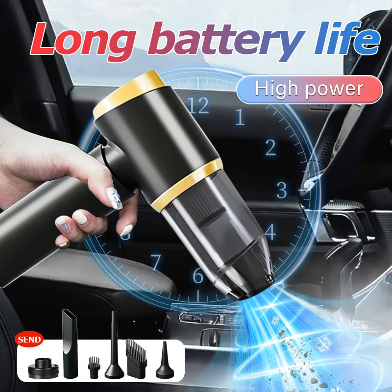 Беспроводной пылесос, портативный многофункциональный автомобильный и домашний беспроводной пылесос двойного назначения с USB-аккумулятором
Беспроводной пылесос, портативный многофункциональный автомобильный и домашний беспроводной пылесос двойного назначения с USB-аккумулятором