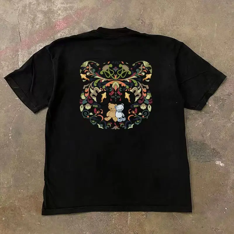 Cotton Short-sleeved T-shirt for Men and Women Couples Summer Commuting Trend T-shirt Top
Cotton Short-sleeved T-shirt for Men and Women Couples Summer Commuting Trend T-shirt Top