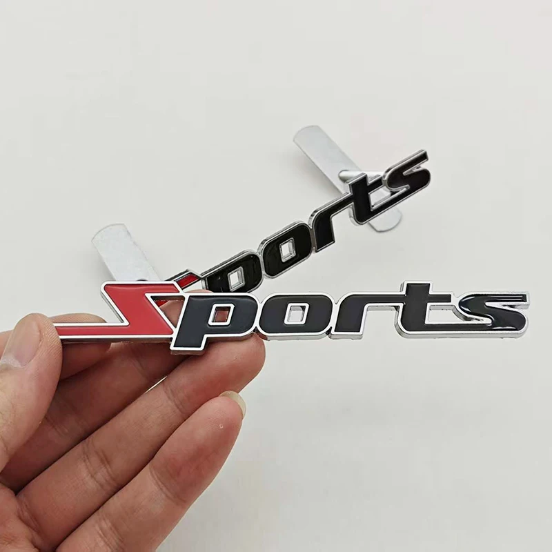 New 3D Metal Car Sticker Logo Sports Fender Side Badge Front Grille Trunk Emblem Car Truck Universal Decor Sports Accessories
New 3D Metal Car Sticker Logo Sports Fender Side Badge Front Grille Trunk Emblem Car Truck Universal Decor Sports Accessories