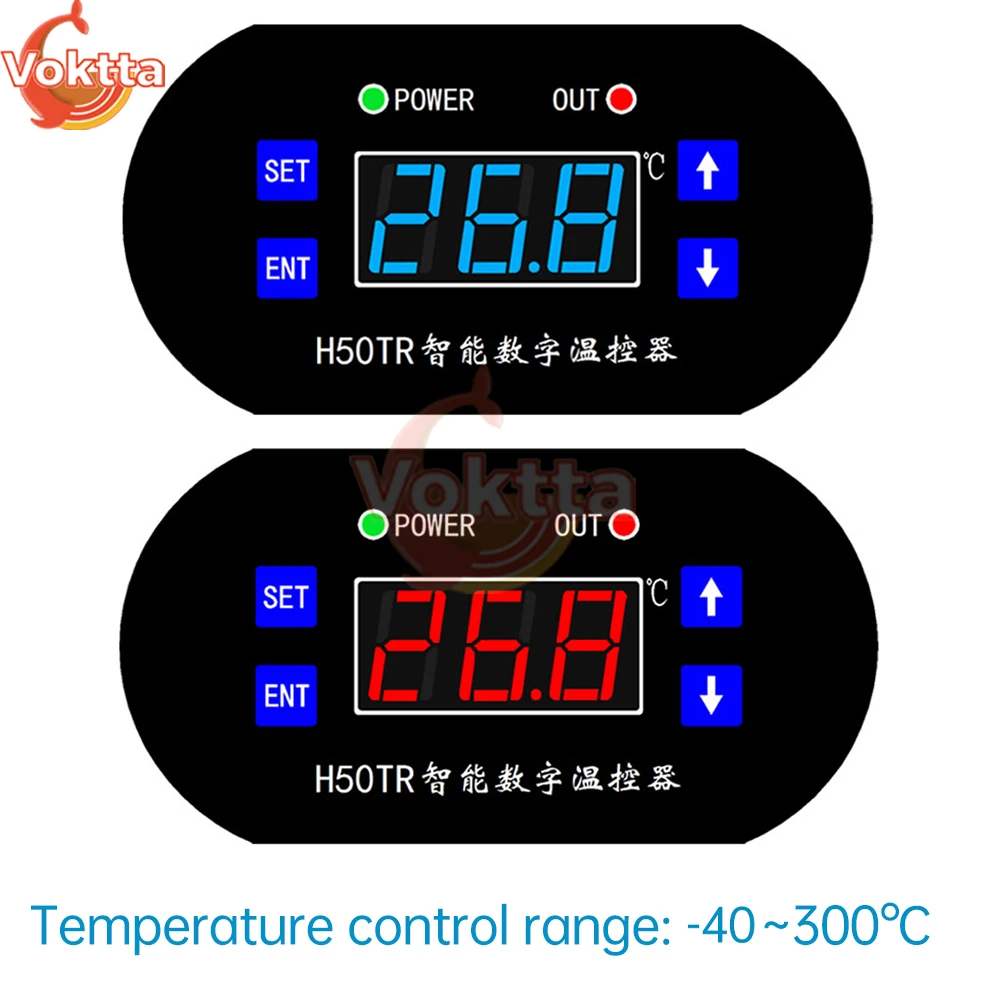 Digital Temperature Controller DC 12V 24V Thermostat Regulator NTC Sensor Switch Heating Cooling Control Thermoregulator
Digital Temperature Controller DC 12V 24V Thermostat Regulator NTC Sensor Switch Heating Cooling Control Thermoregulator