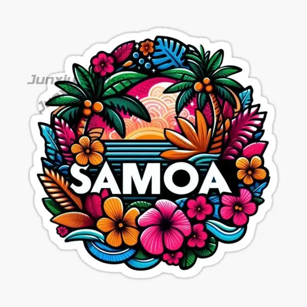 SAMOA The Independent State of Samoa Flag National Emblem Car Sticker Vinyl Self-Adhesive Decal
SAMOA The Independent State of Samoa Flag National Emblem Car Sticker Vinyl Self-Adhesive Decal