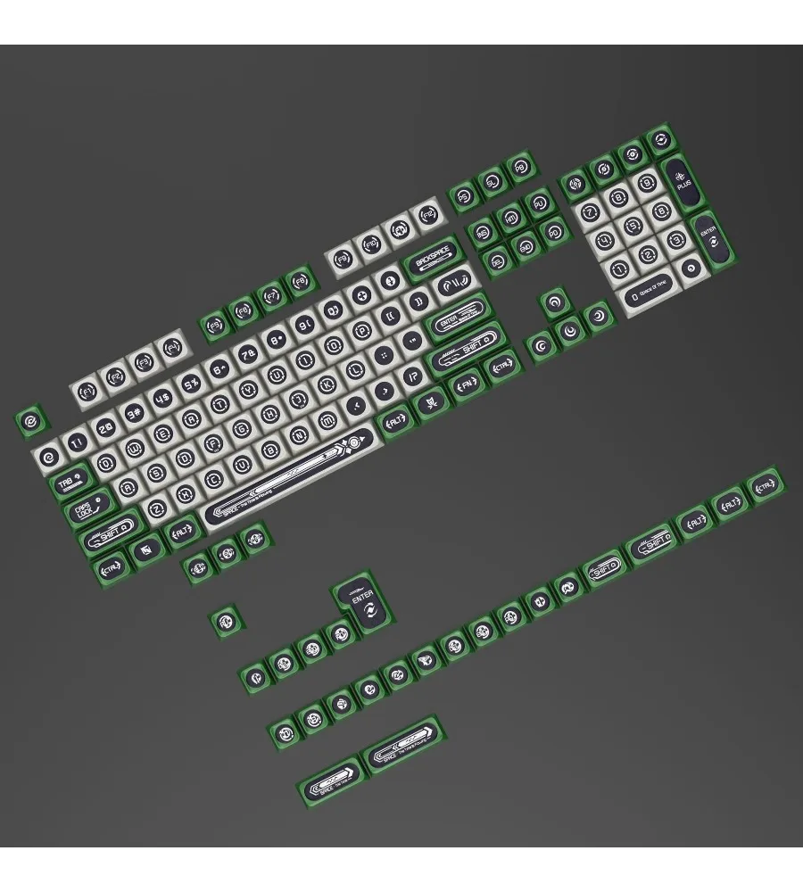 Green opal series sublimation 138 key PBT original highly customized mechanical keyboard
Green opal series sublimation 138 key PBT original highly customized mechanical keyboard