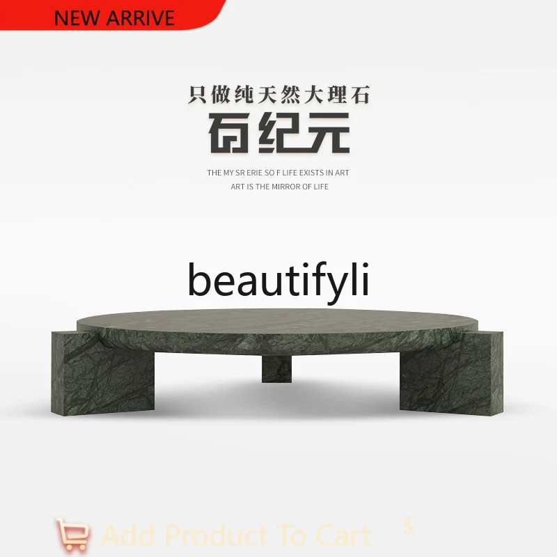 Personalized Fashion Creative Natural Marble Coffee Table Round Designer Italian Minimalist Round Table Living Room G1218
Personalized Fashion Creative Natural Marble Coffee Table Round Designer Italian Minimalist Round Table Living Room G1218