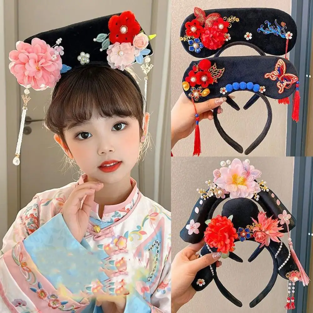 Flower Chinese Style Headwear Snake Year Tassel Ancient Style Gege Headband Princess Hair Hoop Royal Court Headdress
Flower Chinese Style Headwear Snake Year Tassel Ancient Style Gege Headband Princess Hair Hoop Royal Court Headdress