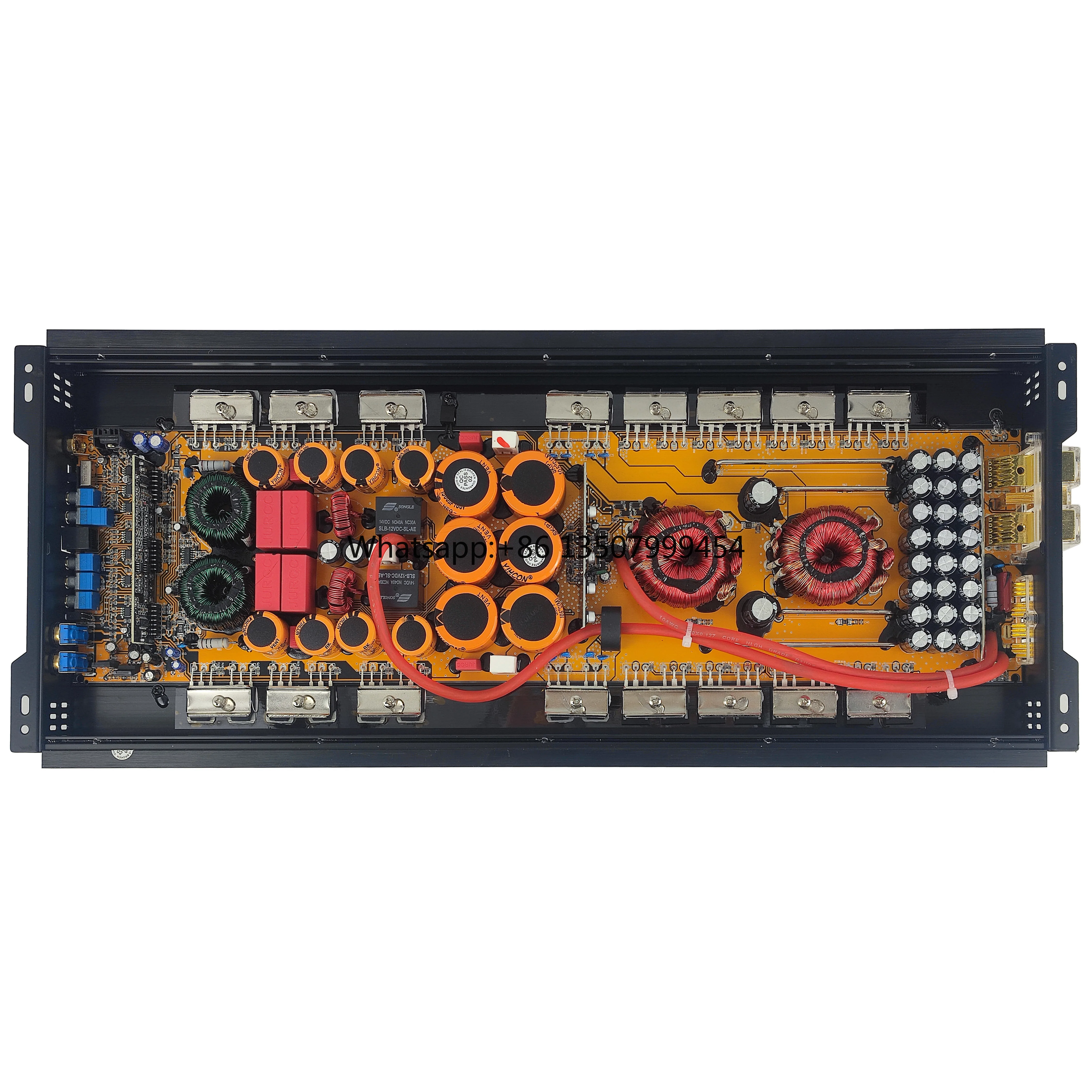 Factory Hot Sale 3000W High Power Class D Car Audio Amplifier Board 1CH Mono Subwoofer Plate Power Amplifier Crossovers Enhanced
Factory Hot Sale 3000W High Power Class D Car Audio Amplifier Board 1CH Mono Subwoofer Plate Power Amplifier Crossovers Enhanced
