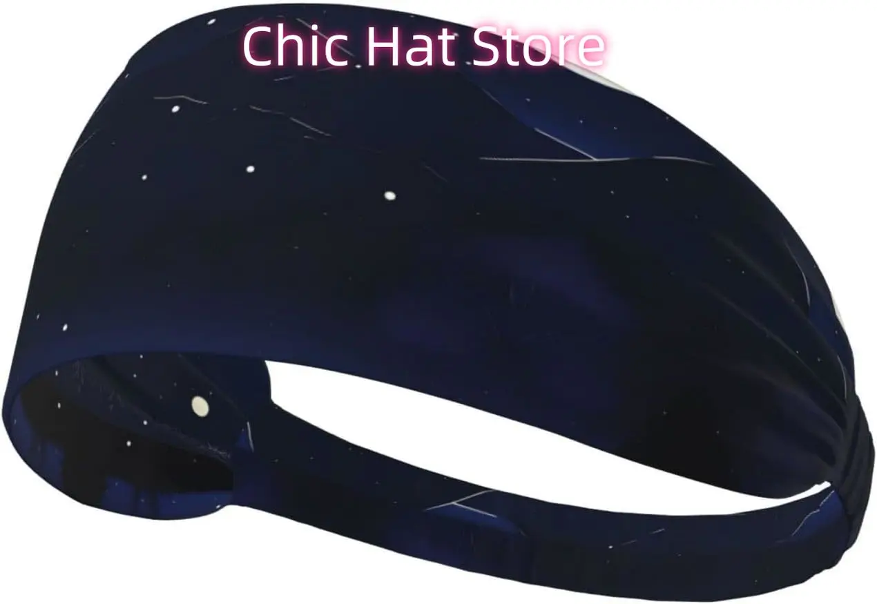 Serene Blue Night View Elastic Exercise Headband, Fitness Exercise Yoga Cycling Headband, Outdoor Sports Elastic Sweat-Absorbing
Serene Blue Night View Elastic Exercise Headband, Fitness Exercise Yoga Cycling Headband, Outdoor Sports Elastic Sweat-Absorbing