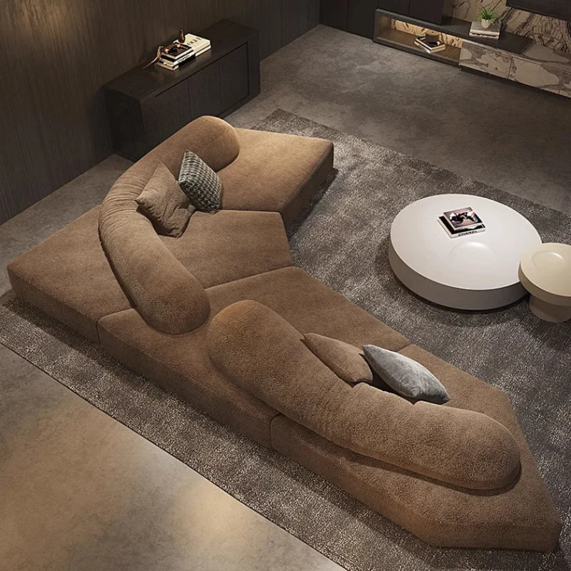 2025 New Italian Rock Sofa Internet Celebrity Luxury Minimalist Fabric Living Room Modern Simple Nordic Special-shaped sofa
2025 New Italian Rock Sofa Internet Celebrity Luxury Minimalist Fabric Living Room Modern Simple Nordic Special-shaped sofa