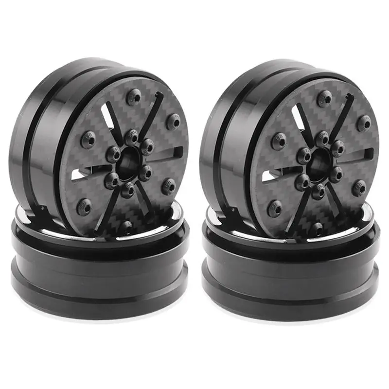 Pro 4Pcs Carbon Fiber 1.9Inch Beadlock Wheel Rim Wheel Hub For 1/10 RC Crawler Car Axial SCX10 TRX4
Pro 4Pcs Carbon Fiber 1.9Inch Beadlock Wheel Rim Wheel Hub For 1/10 RC Crawler Car Axial SCX10 TRX4