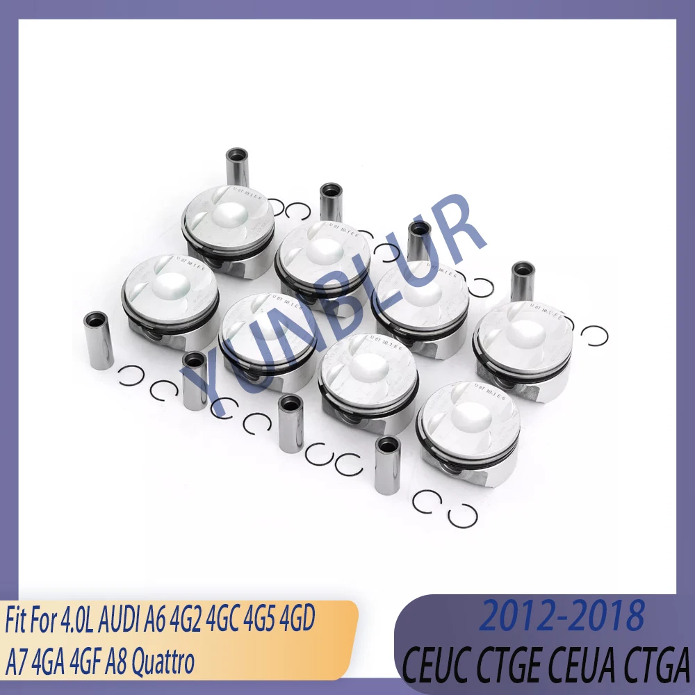 STD Engine Parts Piston & Rings Kit Fit 4.0 L GAS CEUC CTGE CEUA CTGA 12-18 For AUDI A6 4G2 4GC 4G5 4GD A7 4GA 4GF A8 Quattro
STD Engine Parts Piston & Rings Kit Fit 4.0 L GAS CEUC CTGE CEUA CTGA 12-18 For AUDI A6 4G2 4GC 4G5 4GD A7 4GA 4GF A8 Quattro