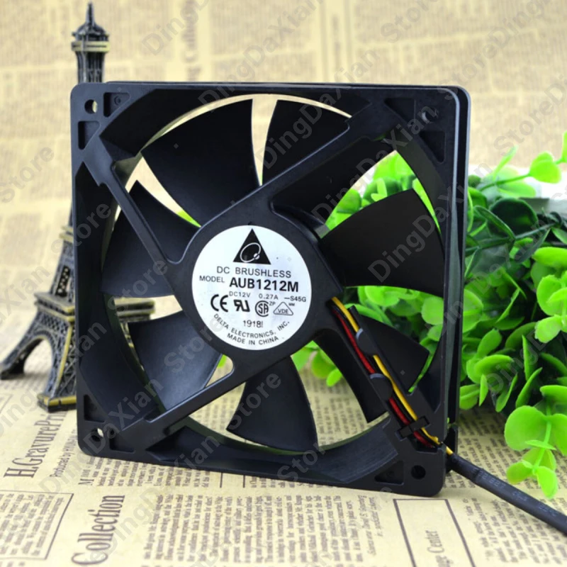 X For DELTA AUB1212M | 12V 0.27A | 12CM | Industrial Chassis Cooling Fan 1PCS
X For DELTA AUB1212M | 12V 0.27A | 12CM | Industrial Chassis Cooling Fan 1PCS
