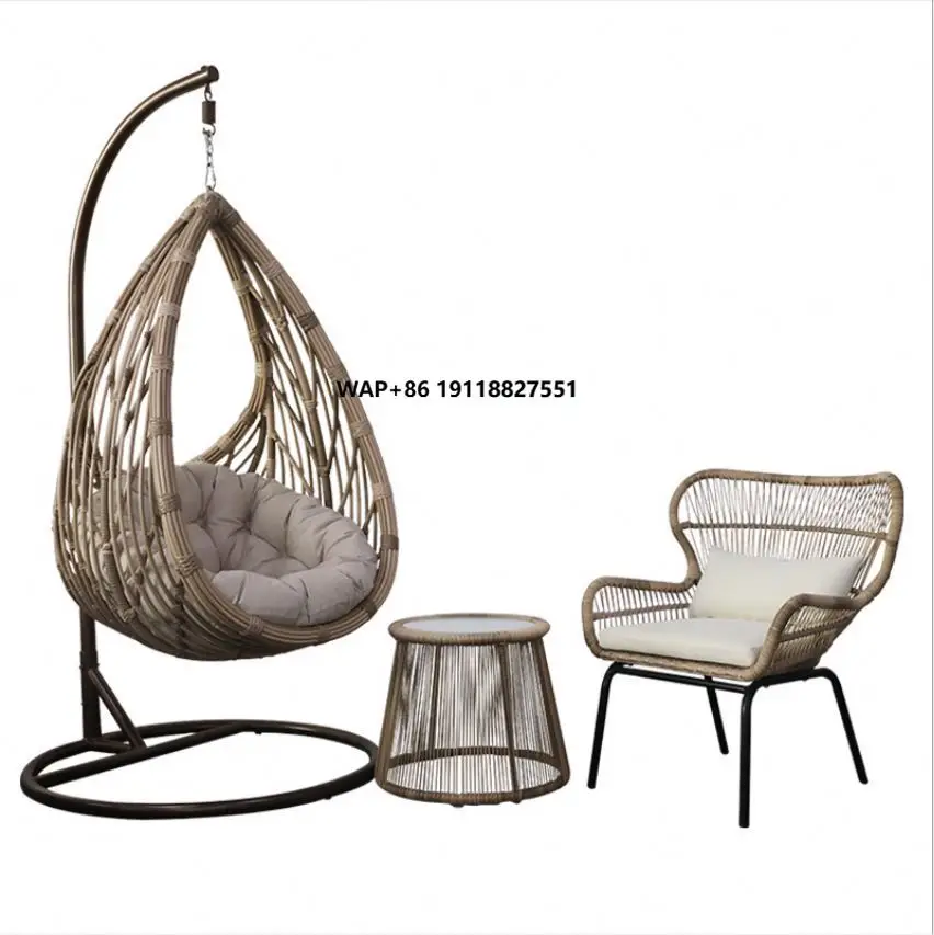 Hot Sell Fashion Patio Rattan Garden Wicker Outdoor Hammock Egg Shaped Patio Chair Hanging Swing Chair
Hot Sell Fashion Patio Rattan Garden Wicker Outdoor Hammock Egg Shaped Patio Chair Hanging Swing Chair