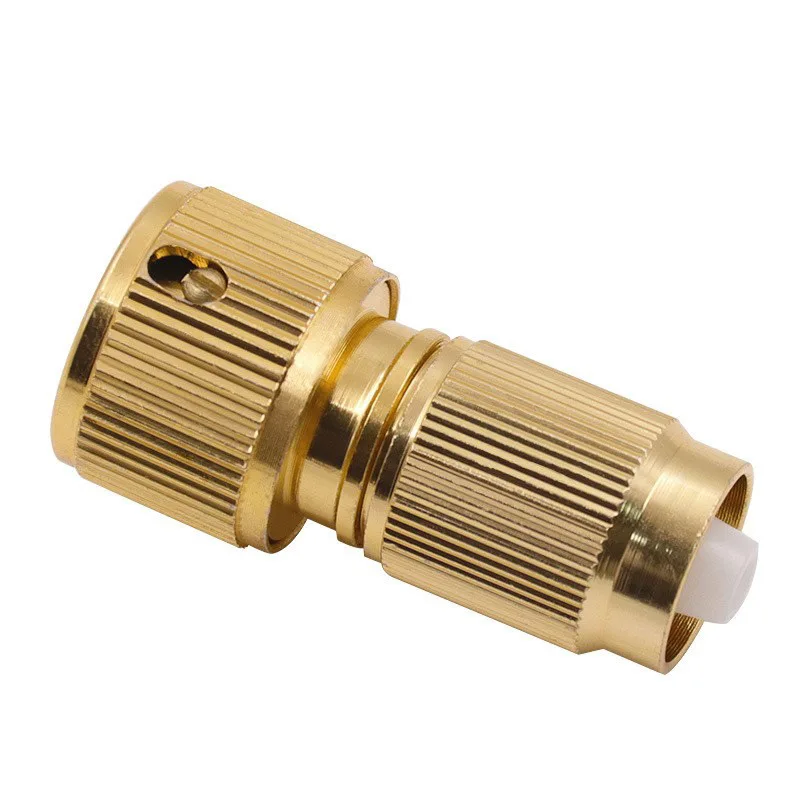 50pcs Aluminum Alloy Copper Plated Telescopic Pipe Split Quick Connector Car Washing High-pressure Water Faucet Quick Connector
50pcs Aluminum Alloy Copper Plated Telescopic Pipe Split Quick Connector Car Washing High-pressure Water Faucet Quick Connector