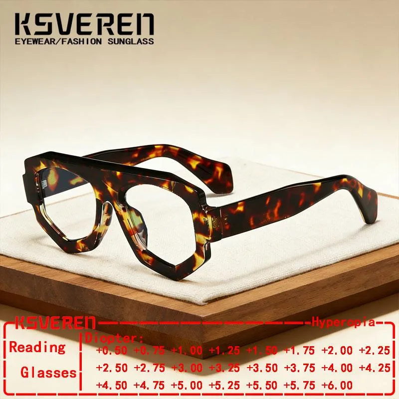 Women Leopard Polygonal Blue Light Blocking Reading Glasses Female Irregular Finished Presbyopic Eyewear Clear Optical Glasses
Women Leopard Polygonal Blue Light Blocking Reading Glasses Female Irregular Finished Presbyopic Eyewear Clear Optical Glasses