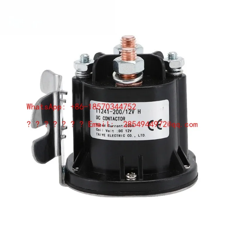 L DC Contactor 12V 24V 48V 200A 1NO T1241-200 for Battery Truck Electric Forklift Electric Winch Electric Vehicle
L DC Contactor 12V 24V 48V 200A 1NO T1241-200 for Battery Truck Electric Forklift Electric Winch Electric Vehicle
