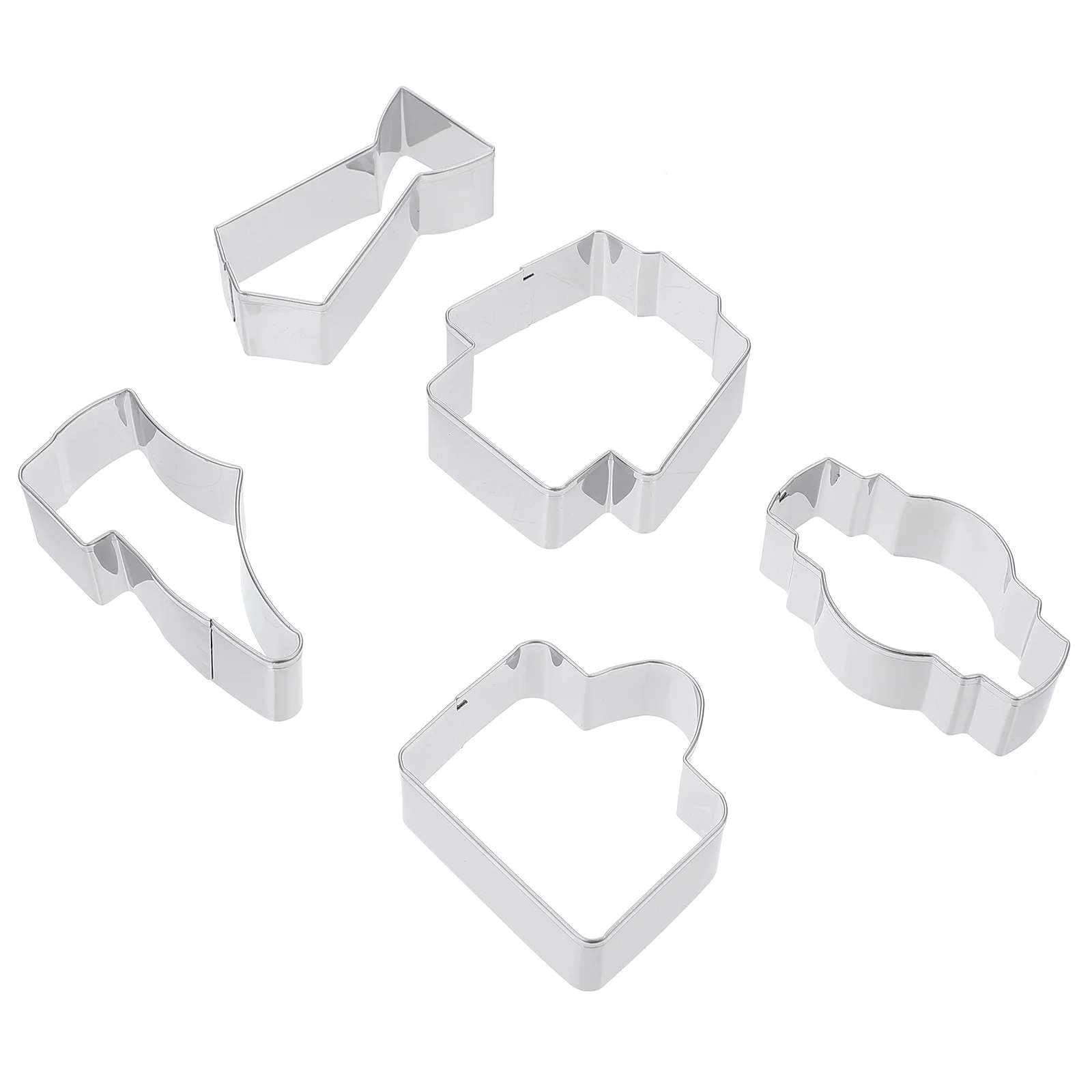 5pcs Biscuit Mold 304 Stainless Steel Round Cookie Father's Day Cake Mold Baking Reusable Various Styles Safe
5pcs Biscuit Mold 304 Stainless Steel Round Cookie Father's Day Cake Mold Baking Reusable Various Styles Safe