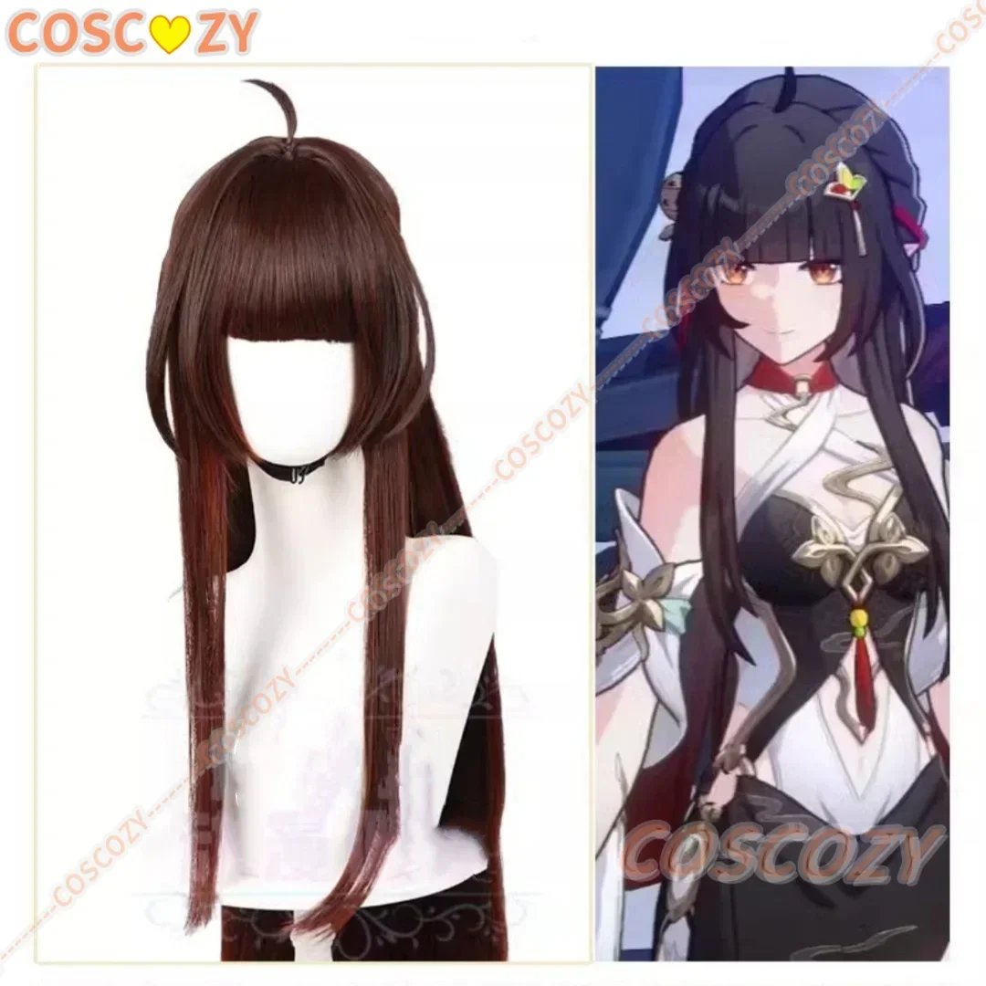 CosplayHonkai Star Rail Lingsha Dan Zhu Cosplay Wigs Bun Red Brown Long Hair Hunter Xianzhou Zhuming Ribbons Heat-resistant Fibe
CosplayHonkai Star Rail Lingsha Dan Zhu Cosplay Wigs Bun Red Brown Long Hair Hunter Xianzhou Zhuming Ribbons Heat-resistant Fibe