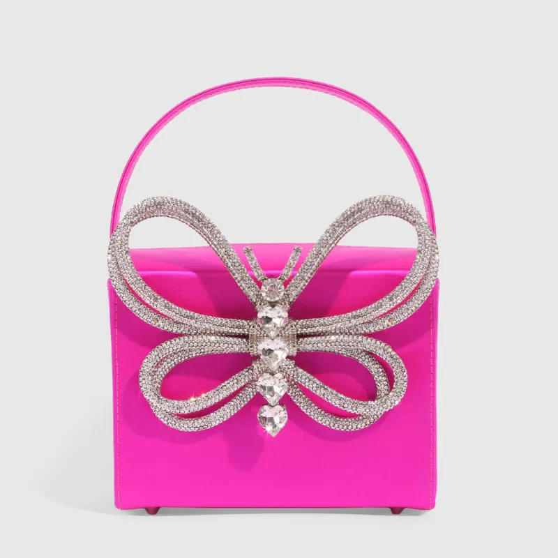 Evening Clutch Rhinestone Butterfly Satin Box Handbags Women Banquet Glittering Rhinestones PU Purses Handbags Wedding Party Bag
Evening Clutch Rhinestone Butterfly Satin Box Handbags Women Banquet Glittering Rhinestones PU Purses Handbags Wedding Party Bag
